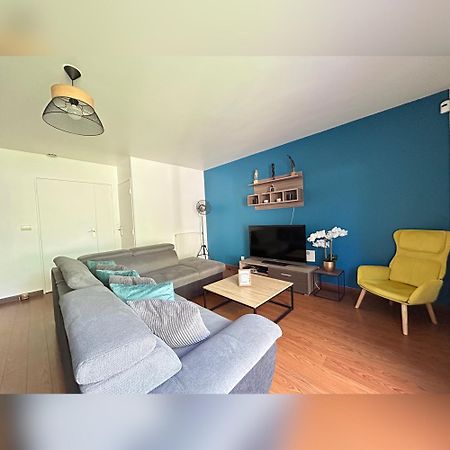 Le Duplex Chessy - 15Min From Disneyland - 2 Private Parkings - Garden - Kingsize & Queensize Bed - Supermarket Behind The House Luaran gambar